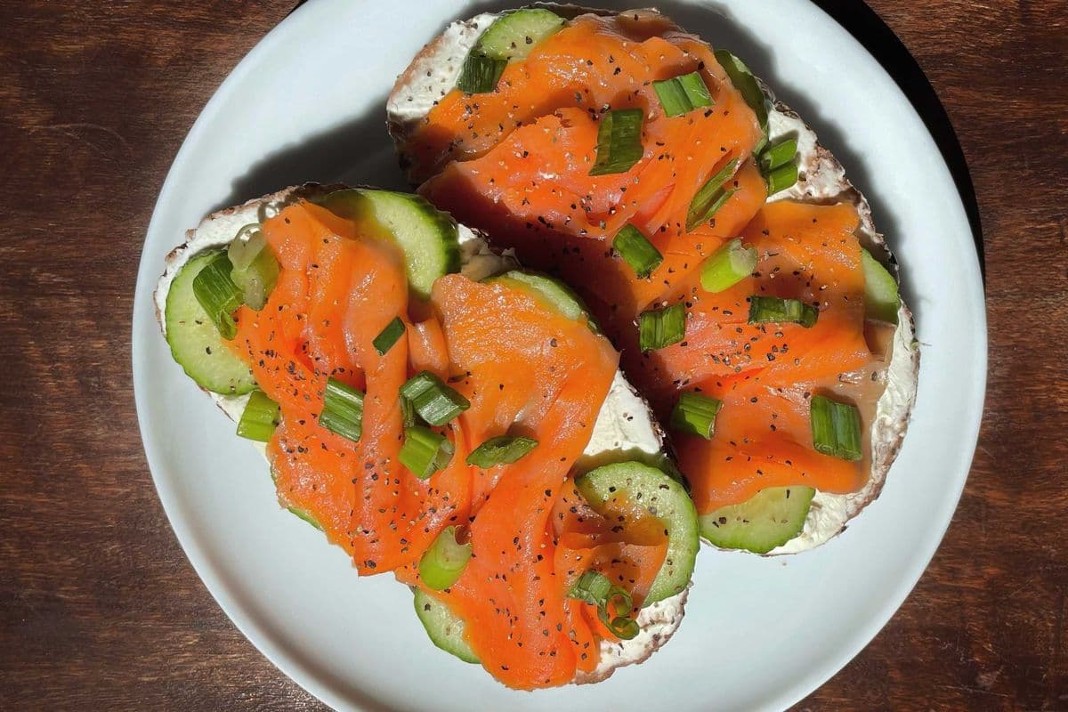 Smoked Salmon Toast