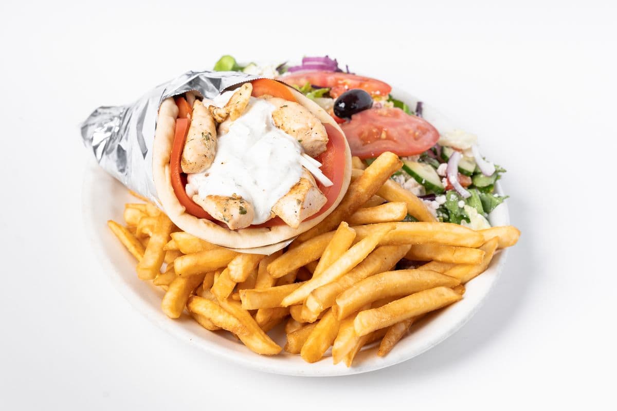 Gyros Pita Platter