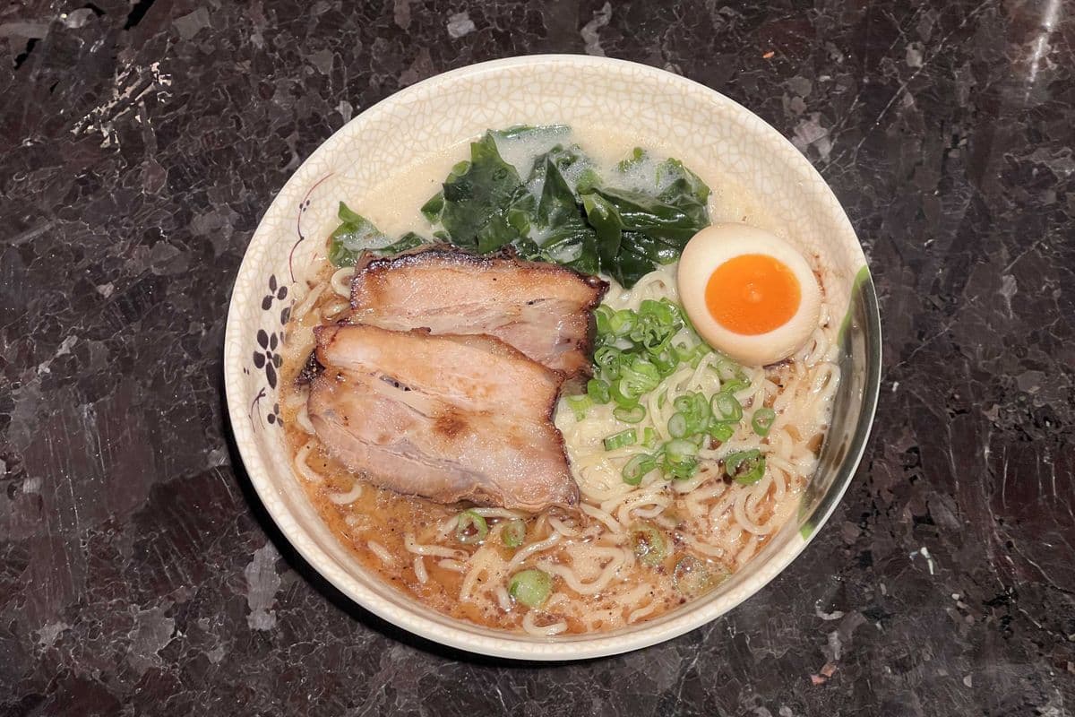 Black Garlic Ramen Deluxe