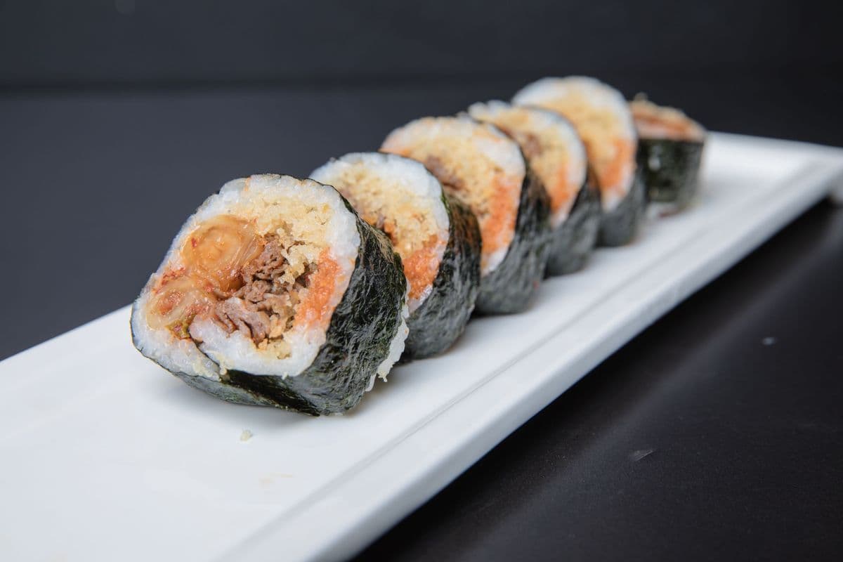 Kimchi Beef Roll