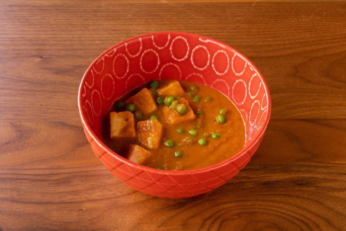 Mutter Paneer Roti