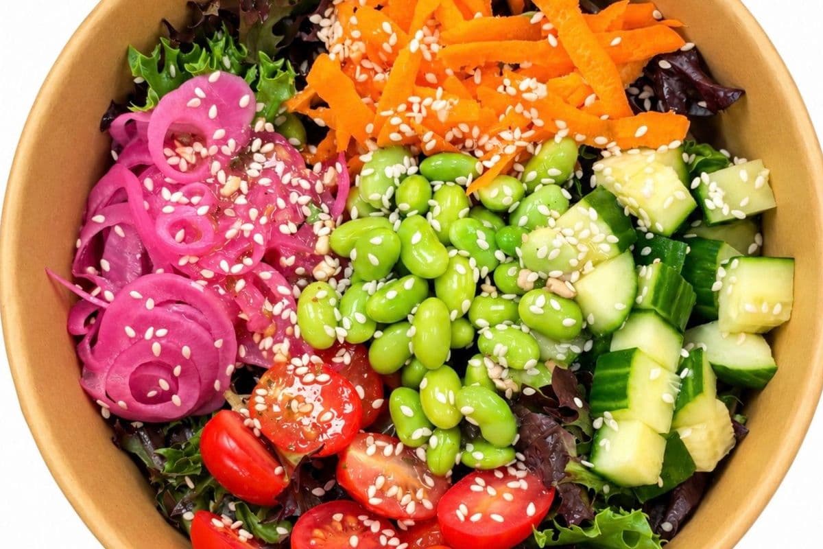 Garden Edamame Salad