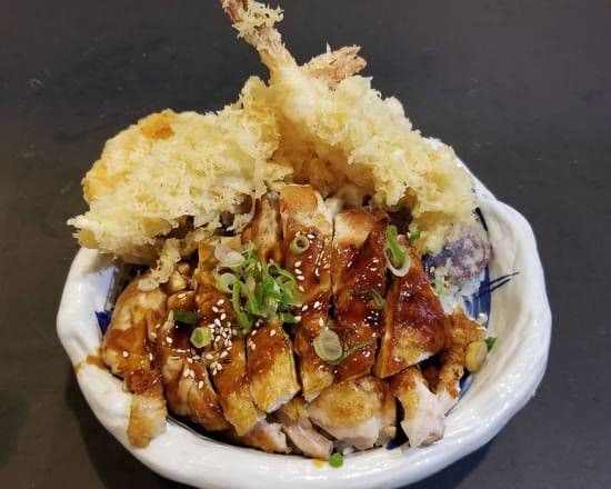 Tempura And Chicken - Don