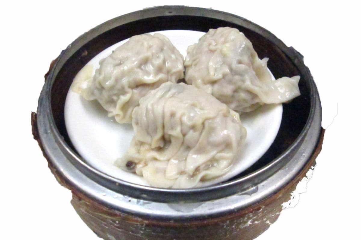 1. Steamed Pork Vegetable Dumpling 菜肉餃