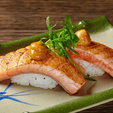 #0112. Salmon Tataki Nigiri