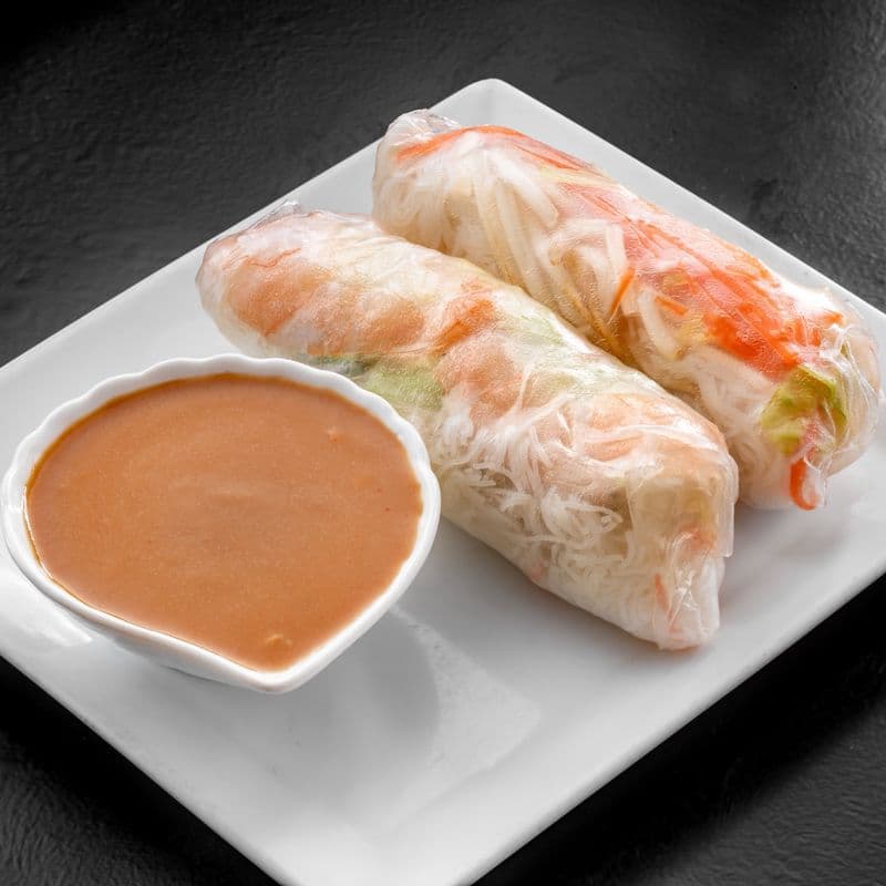 Fresh Spring Rolls / Rouleaux de Printemps (Frais)