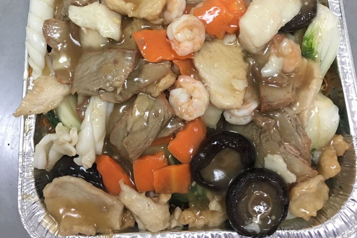 House Special Crispy Chow Mein特色炒面