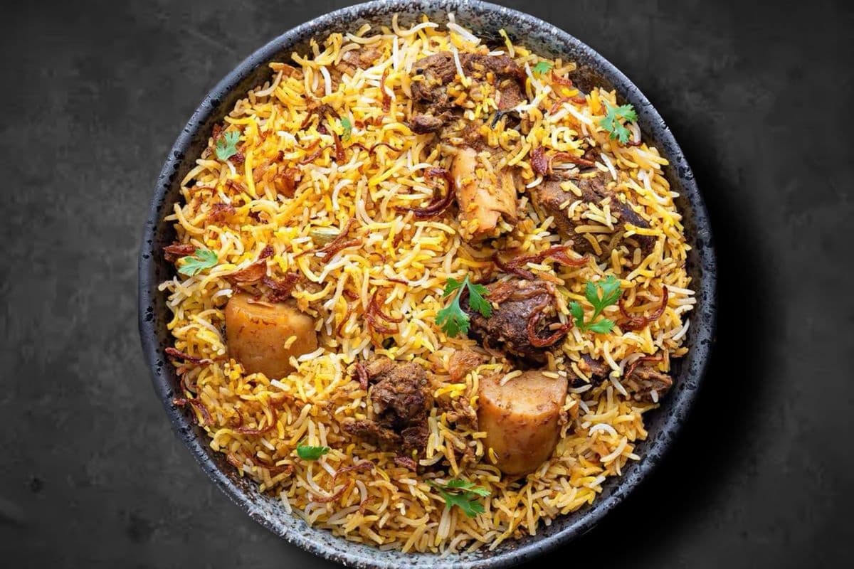Lamb, Goat, Fish, or Beef Biryani