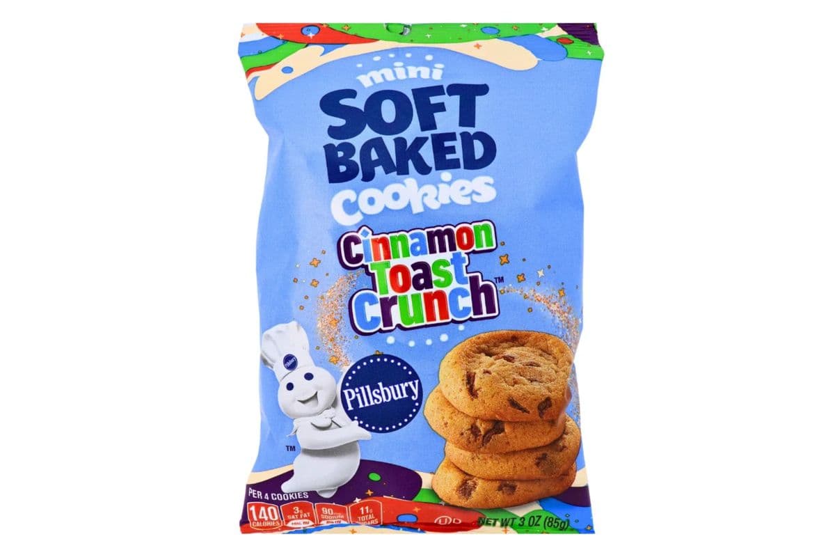 Pillsbury Mini Soft Baked Cookies Cinnamon Toast Crunch