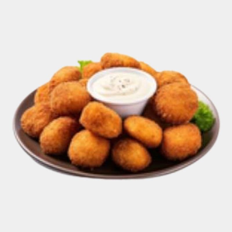 Champignons pannés / Breaded Mushrooms