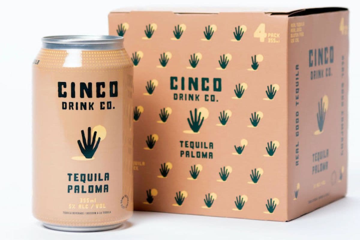 Cinco - Tequila Paloma (4 x 355ml)