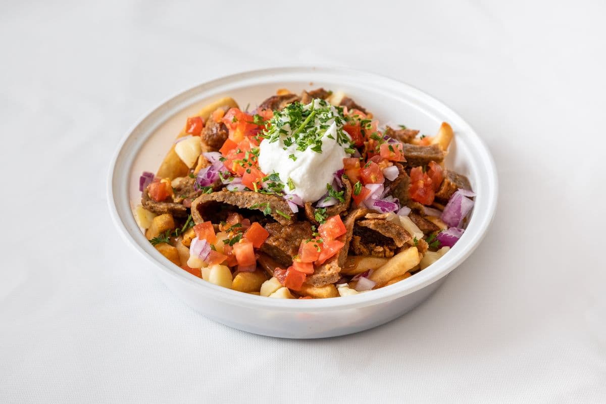 Beef Donair Poutine