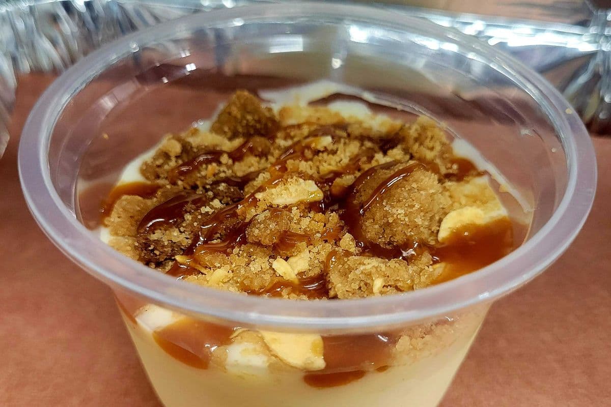 Banana Puddin' with Almond Caramel Crunch (8 oz)