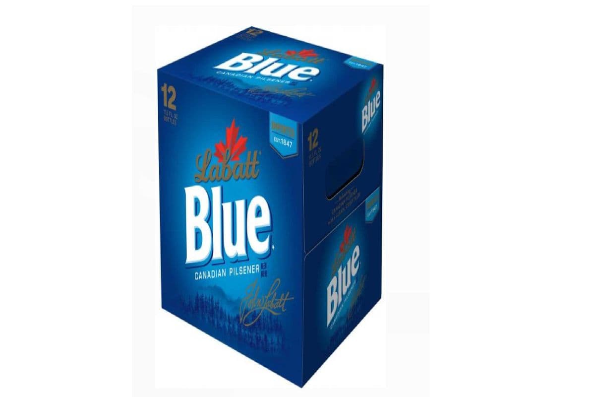 Labatt Blue (12 x 341 ml bottle)