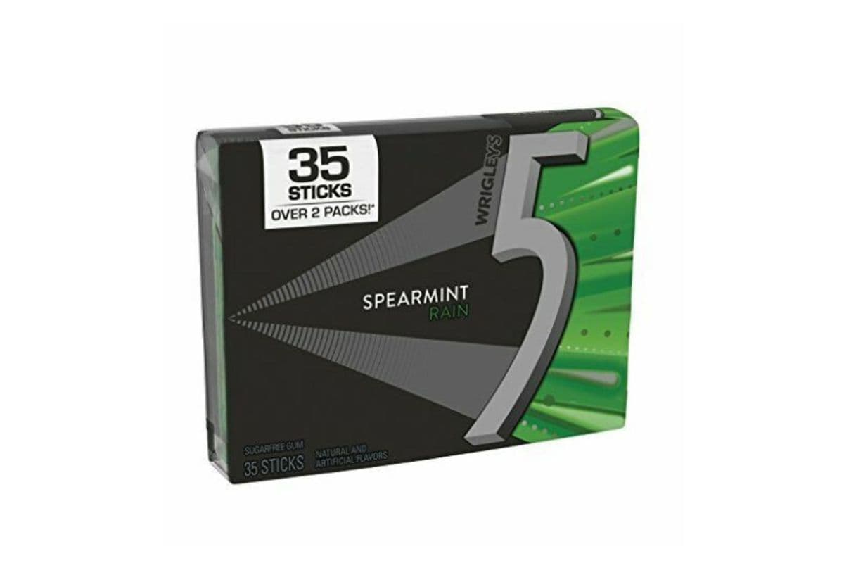 5 Spearmint King Size Gum (35 Sticks)