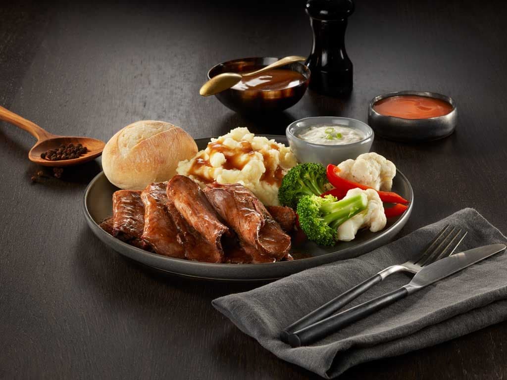 Roast Beef Dinner 6oz