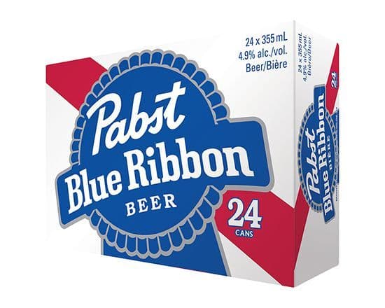 PABST BLUE RIBBON (24x355ML)
