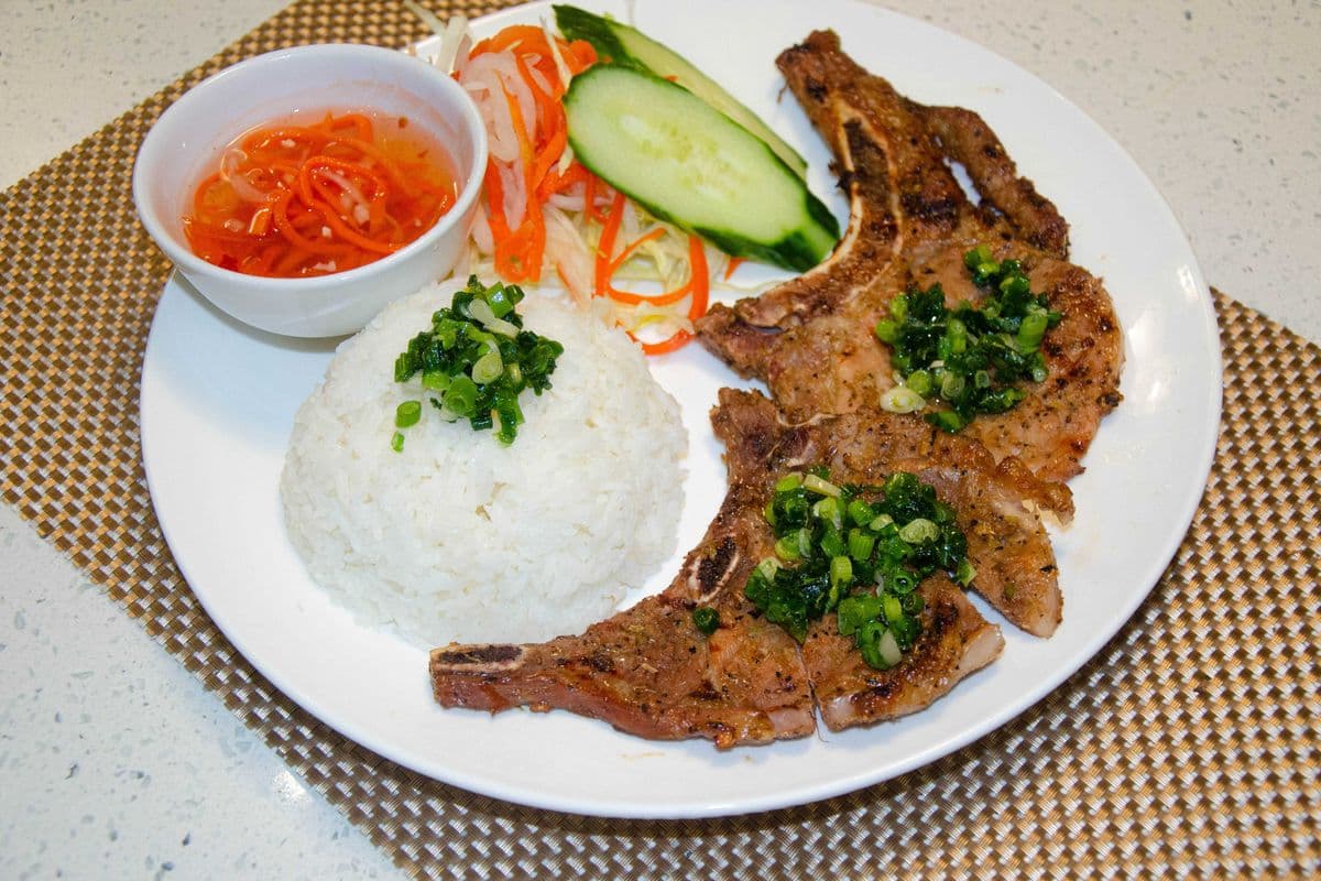 43. Grilled Lemongrass Pork Chop