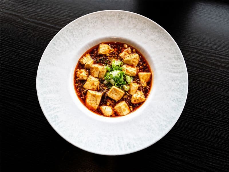 Deluxe M13 Vegetarian Mapo Tofu Combo M13 素麻婆豆腐 豪華套餐