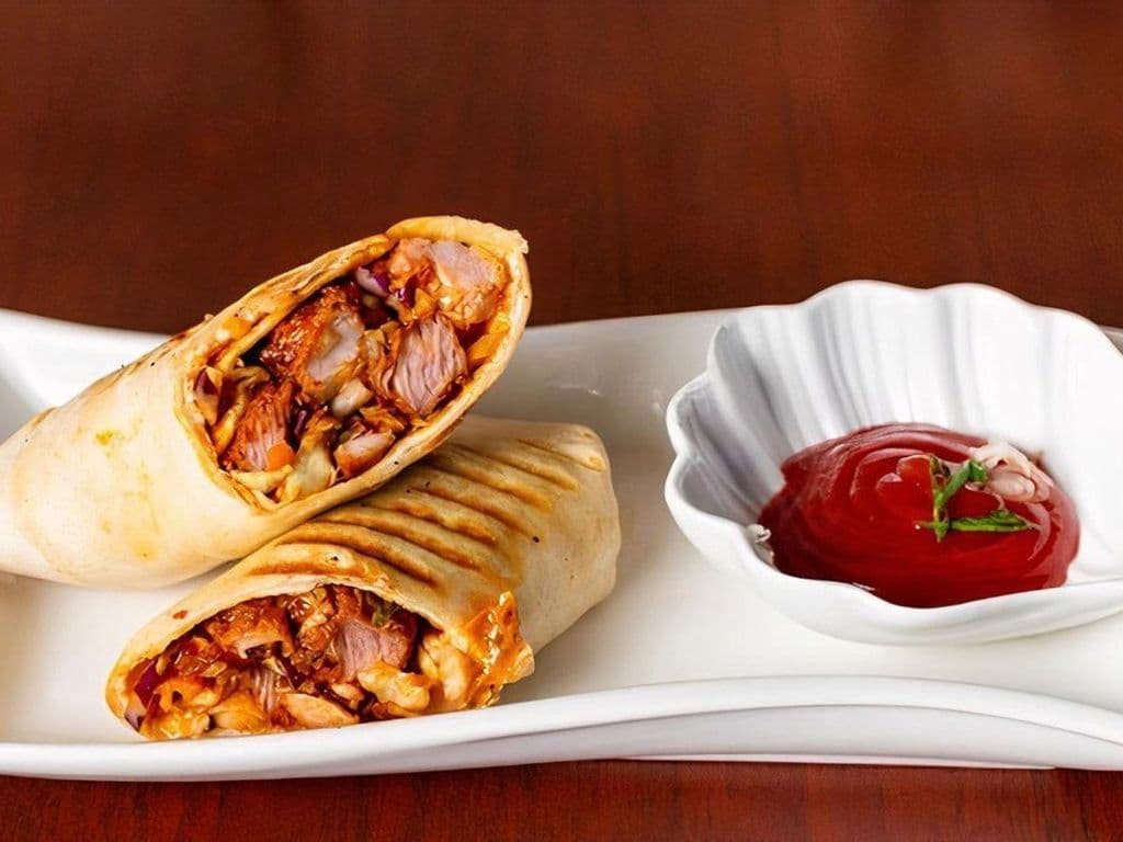 Butter Chicken Wrap
