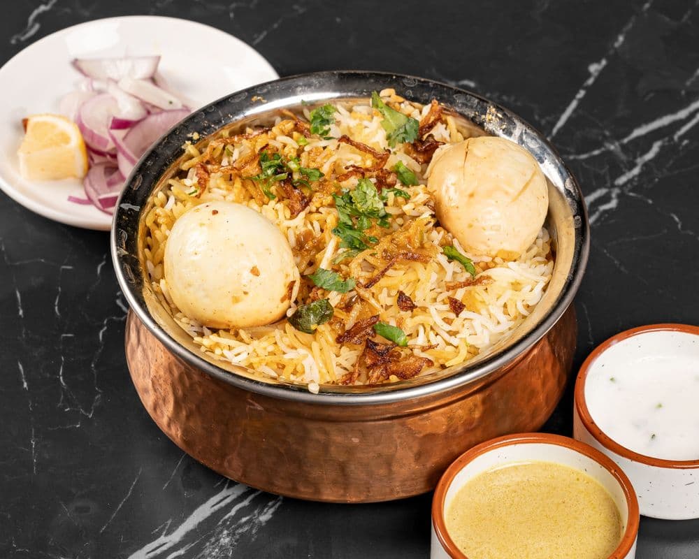 Egg Dum Biryani