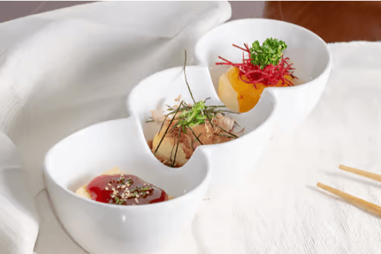 Trio Agedashi Tofu