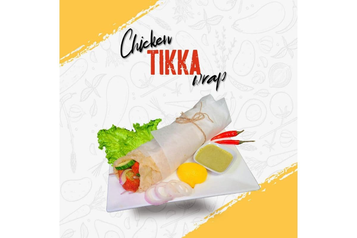 Chicken Tikka Wrap Combo