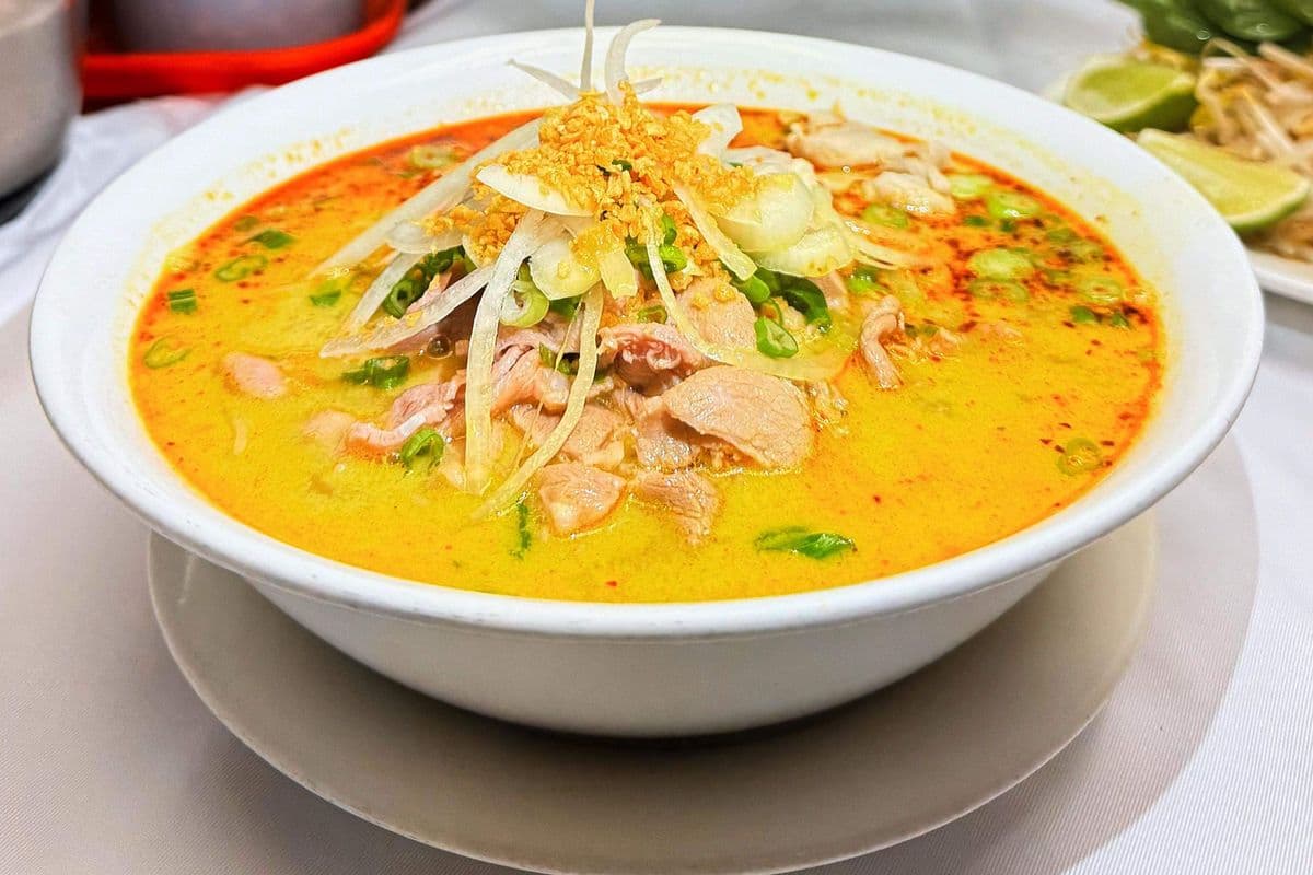 30C. Curry Beef and Chicken Soup