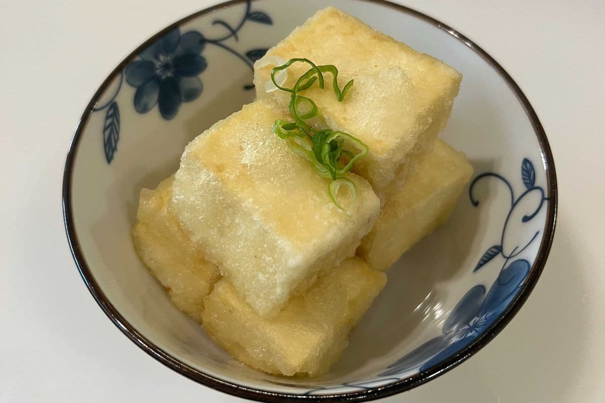 Spicy Agedashi Tofu