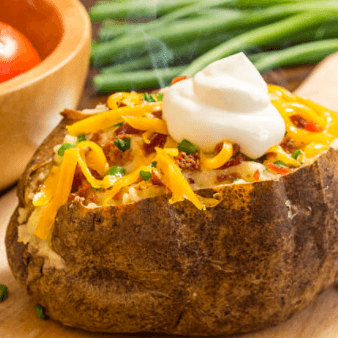 Pomme de terre cuite au four "classique" / "Classic" Baked Potato