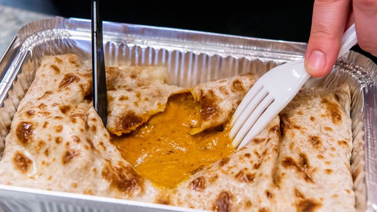Butter Chicken Roti