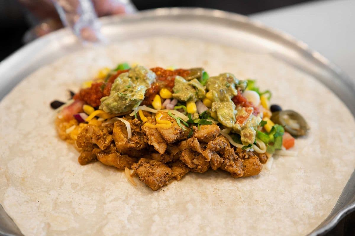 ***New ***Spicy Habanero Chicken Burrito