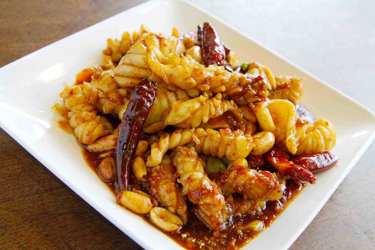 Gongbao Squid 宮保鮮魷