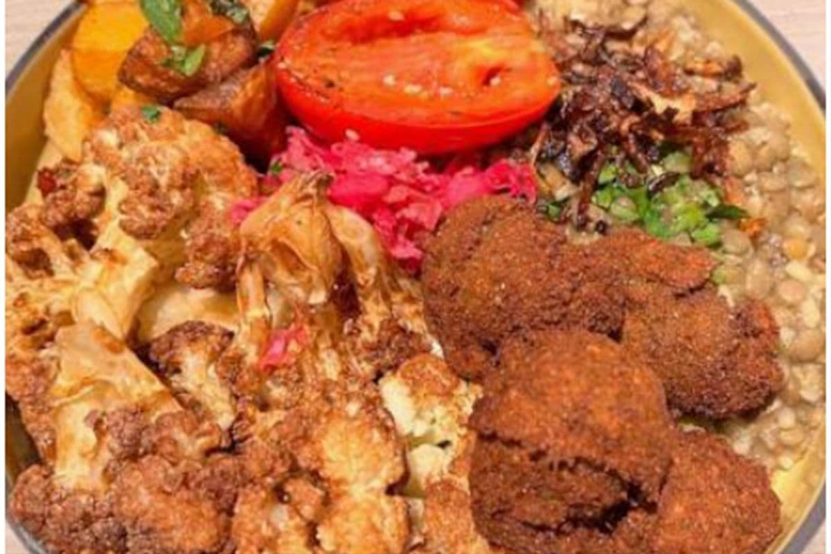 Vegetarian Mezze Sampler (3 Person)