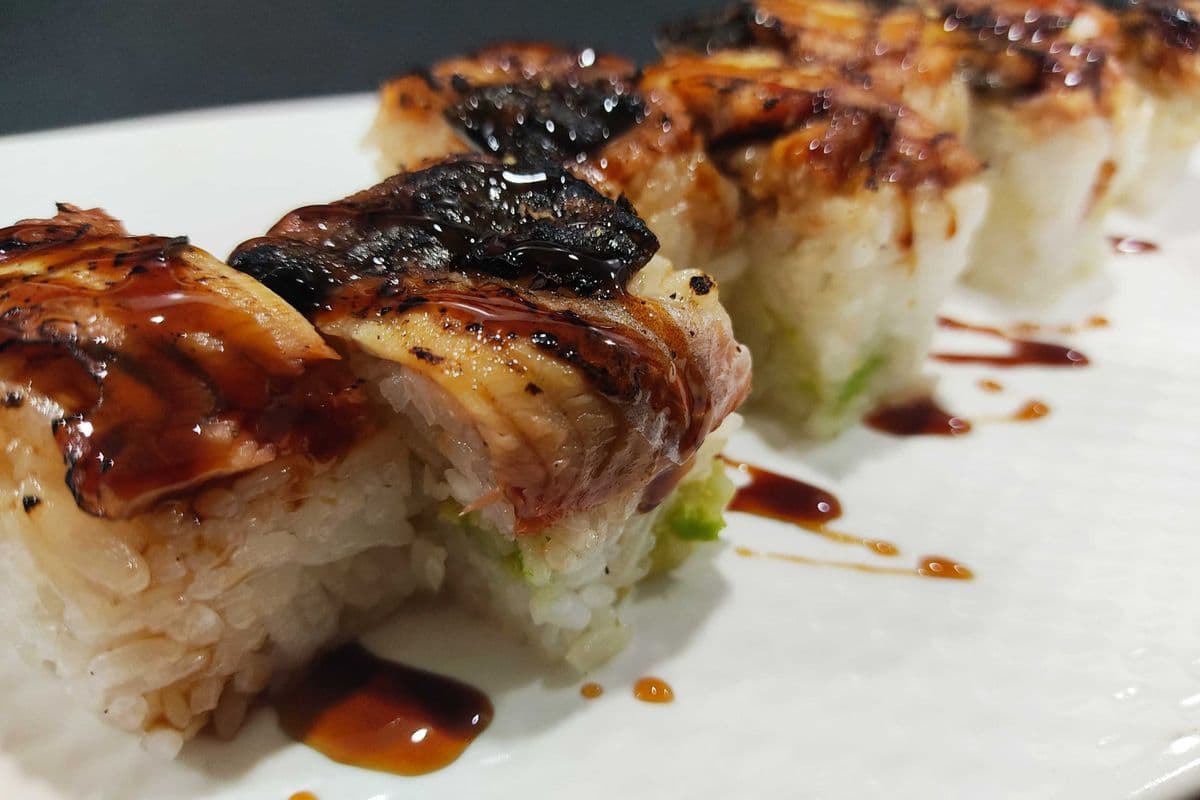 Barbeque Eel Square Sushi (8 pcs)