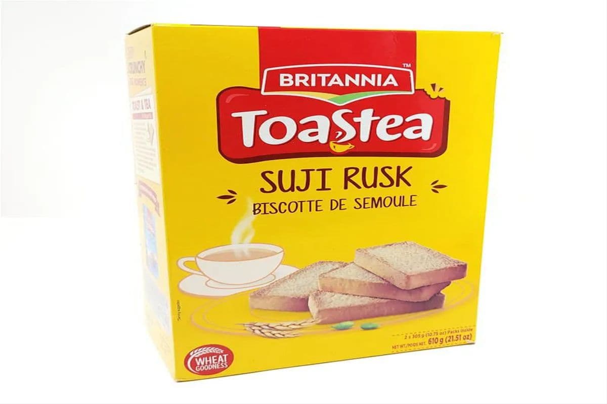 Britannia Toastea Wheat Rusk Suji (610g)
