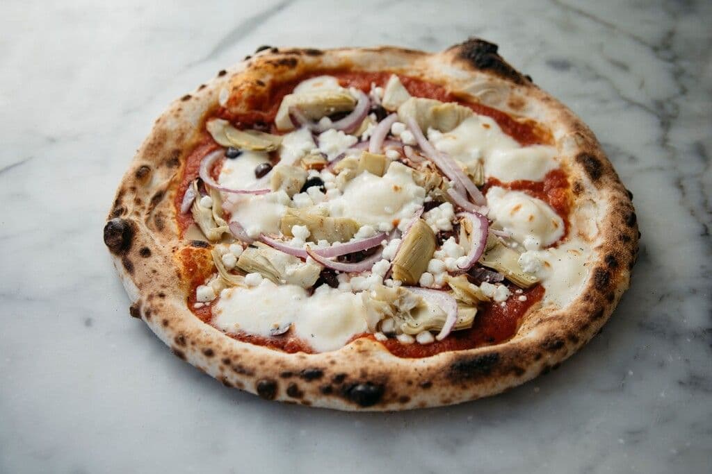 Pizza carciofi / Carciofi Pizza
