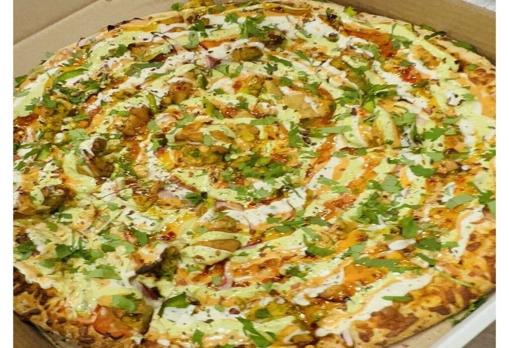 Samosa Chaat Pizza -Large 14"