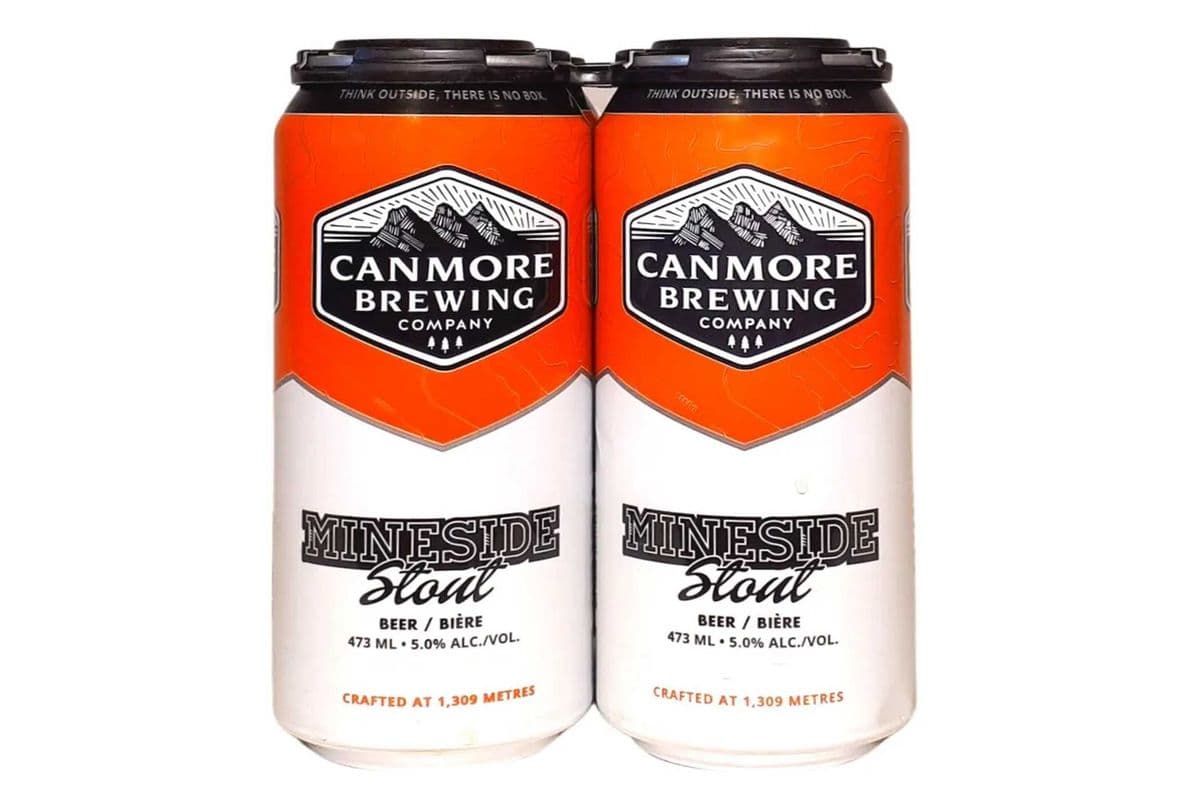 canmore brewing mineside stout 4 CANS (4 x 473ml)