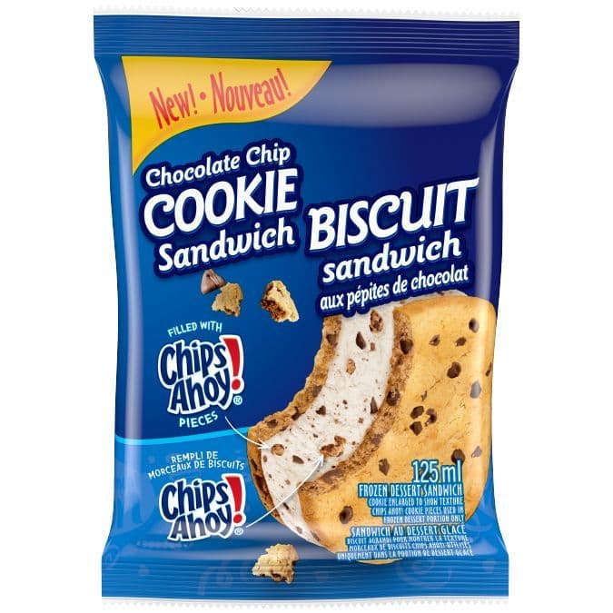 Chips Ahoy Ice Cream Sandwich 125ml