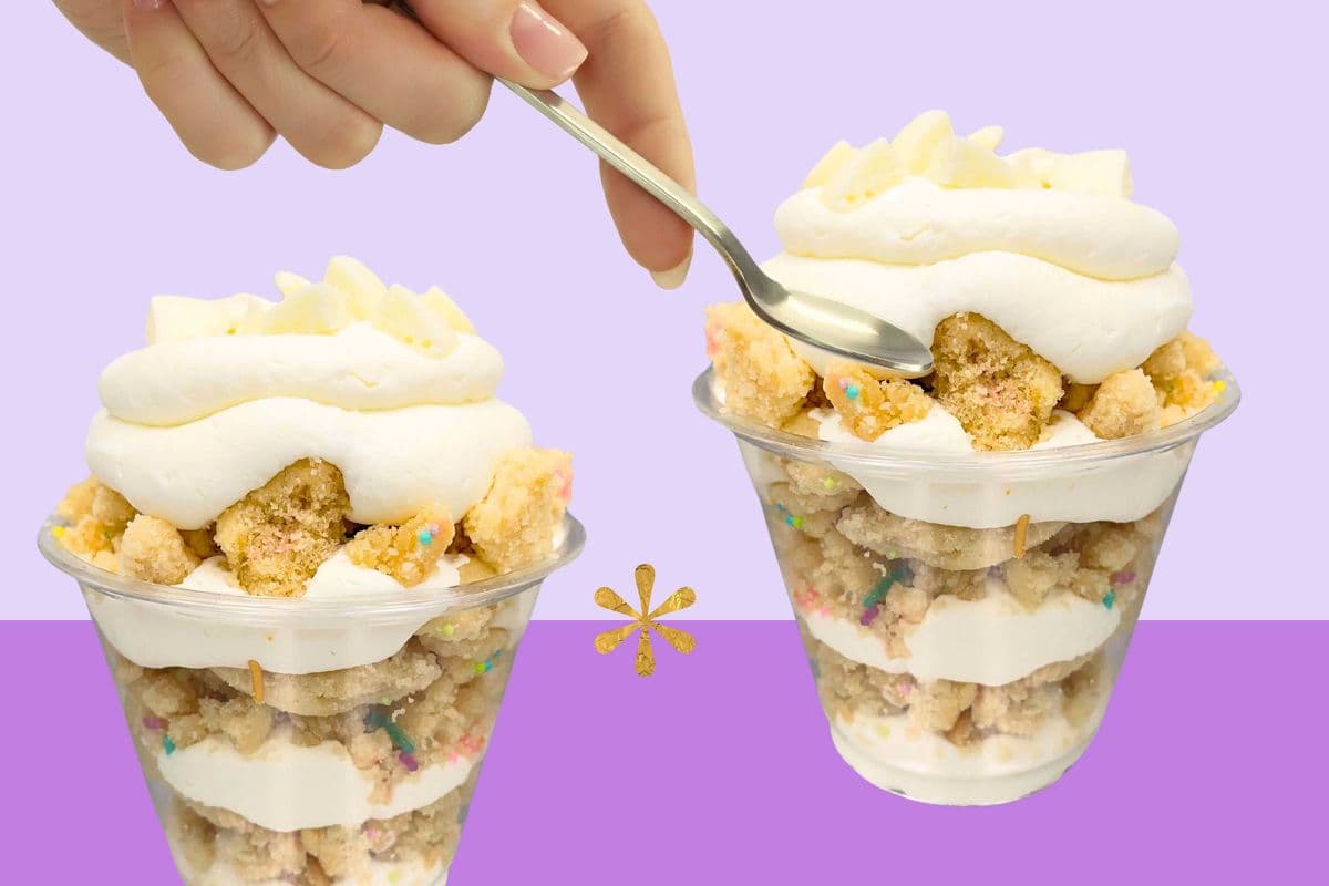 Cloud 9 Cake Cup - Confetti Sprinkle
