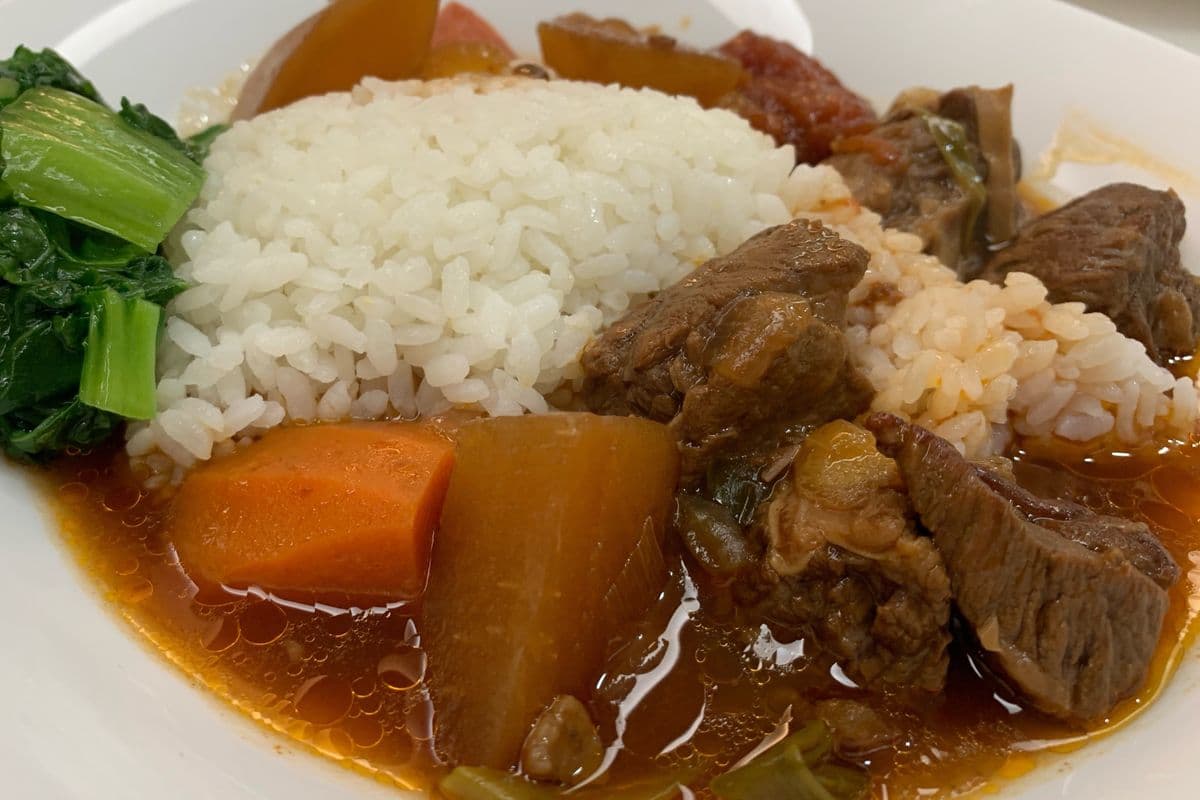 Stewed Beef Rice 红烧牛肉饭