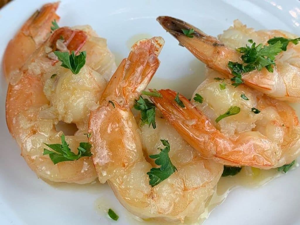 Add Garlic Prawns