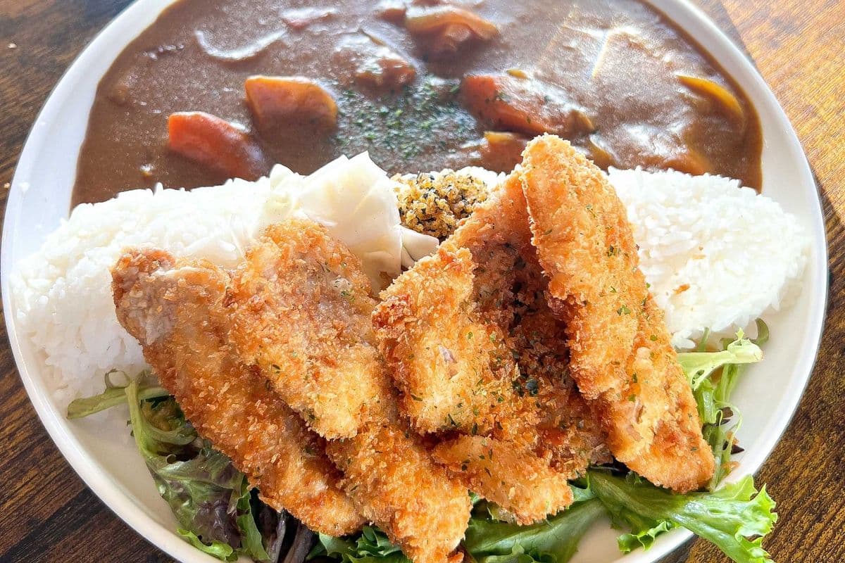 Japanese Curry -- Pork Tonkatsu Set