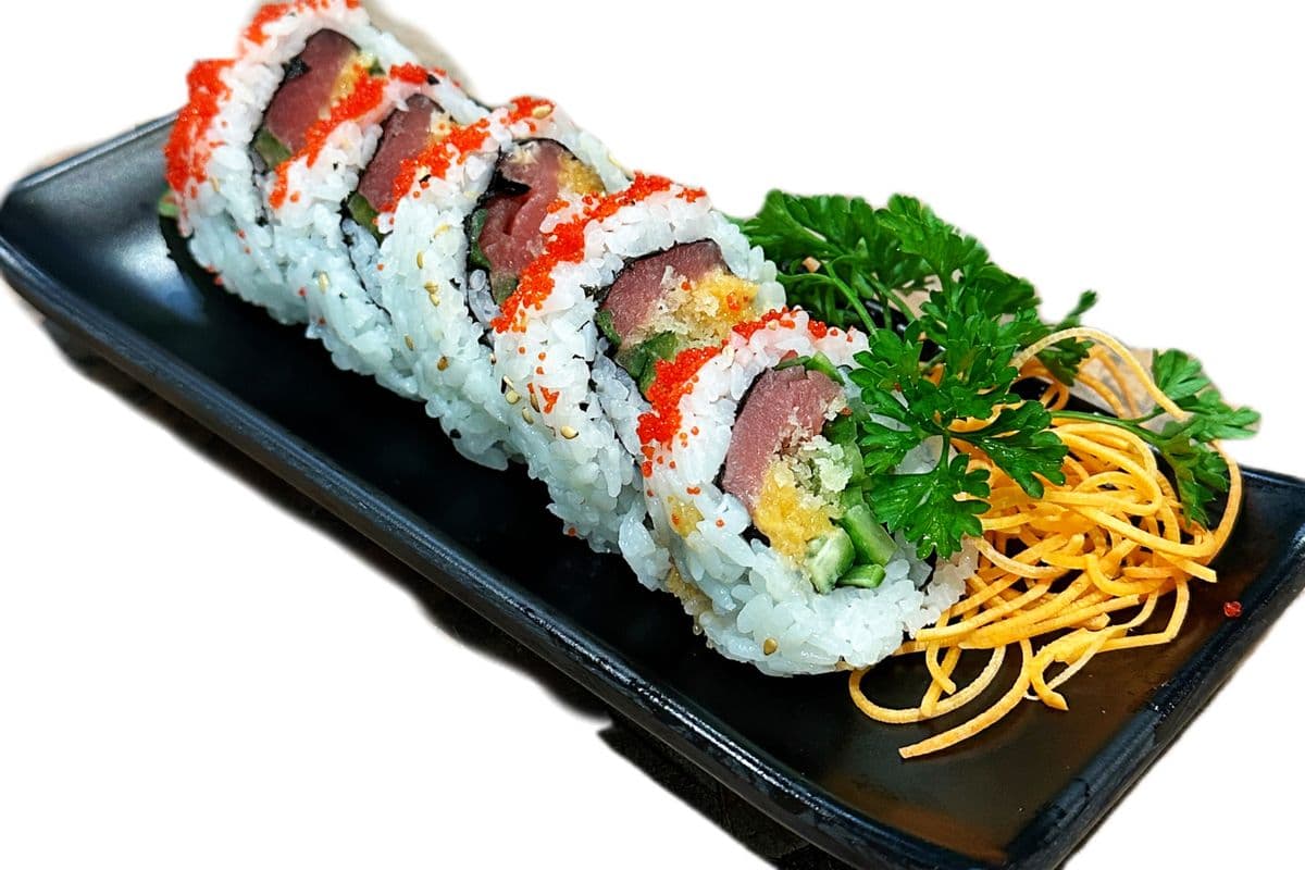 Thon Rouge Épicé(5mcx) / Spicy Red Tuna Roll(5pc)-Maki