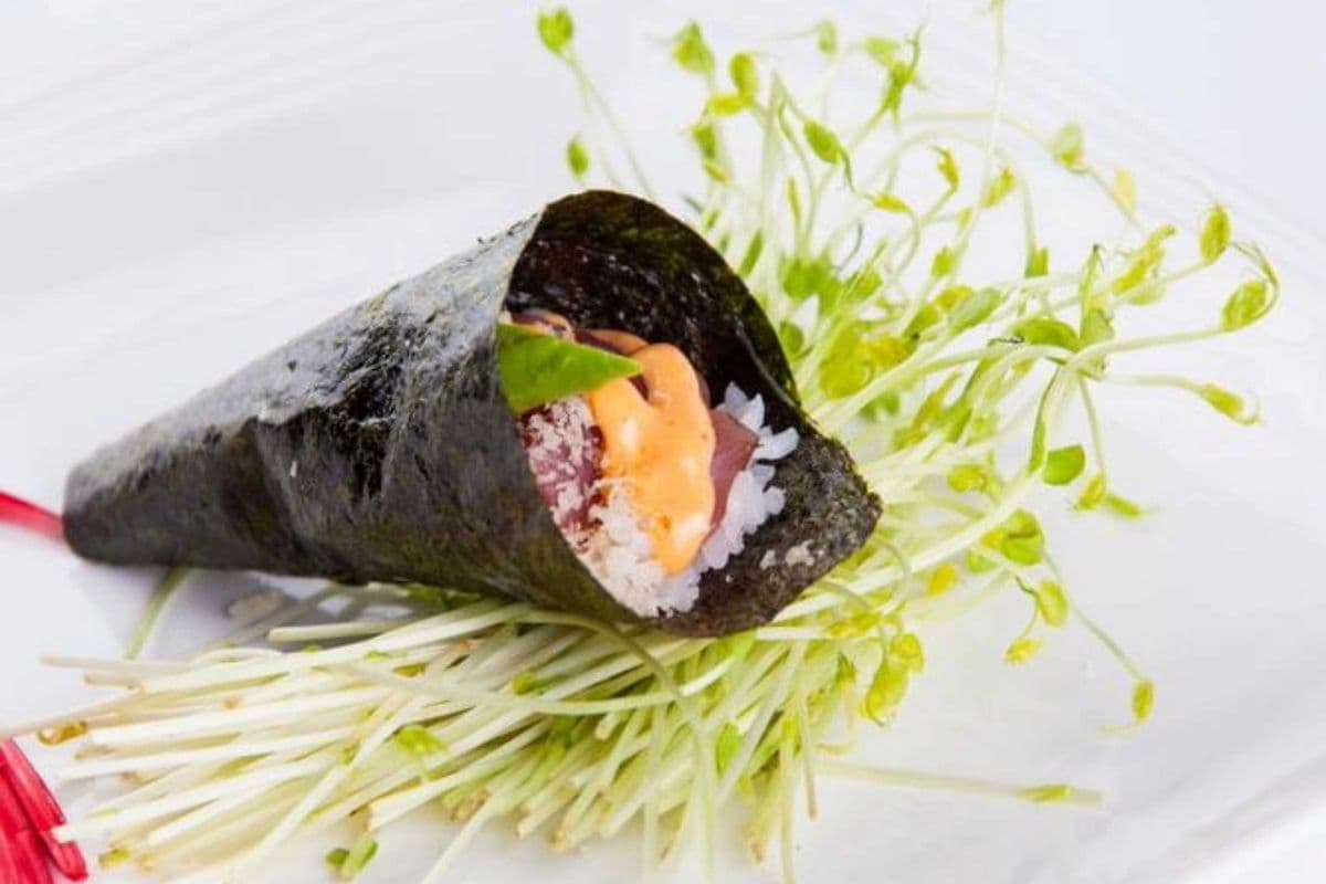 Spicy Tuna Temaki Hand Roll