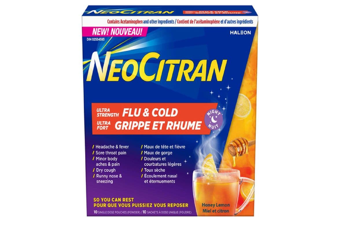 NEOCITRAN ULTRA STRENGTH FLU AND COLD 10 PACK (10 PACK)