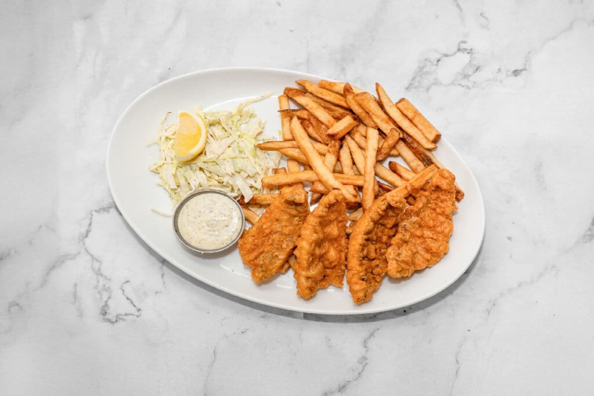 Lake Erie Perch (4 Pcs) & Chips