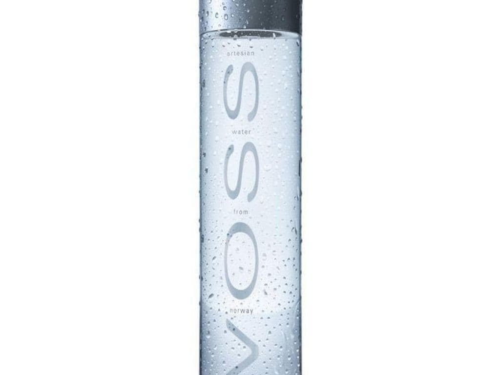 Voss Glass Water Bottle