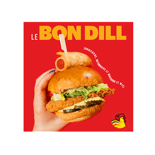 Burger Bon Dill seul / Bon Dill Burger Solo